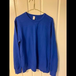 Alternative navy blue sweater